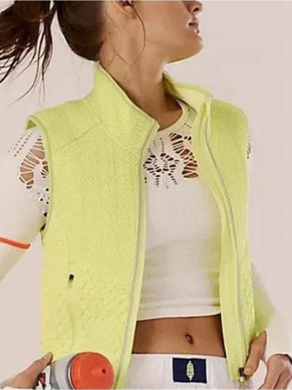 Free people movement smockin hot neon vest #athleisure